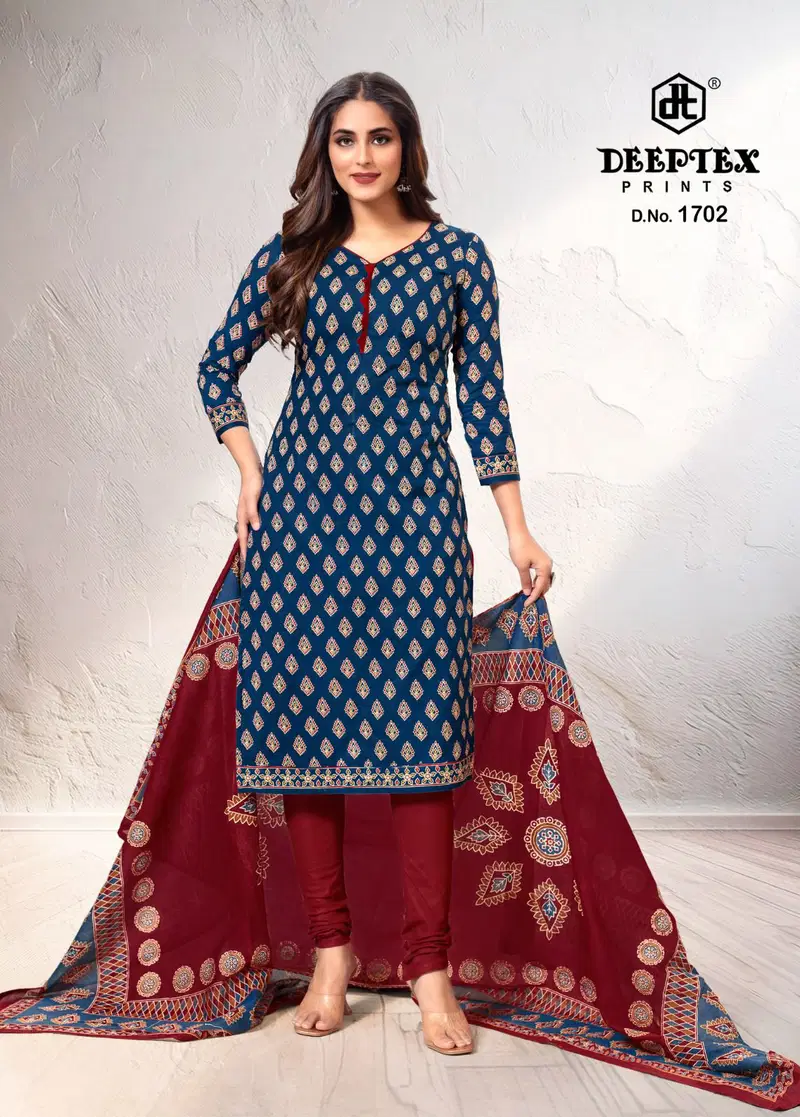 Tradition Vol 17 By Deeptex Heavy Cotton Dress Material Orders In India